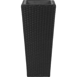 Кашпо Greengard 42x42x90 см пластик чёрный