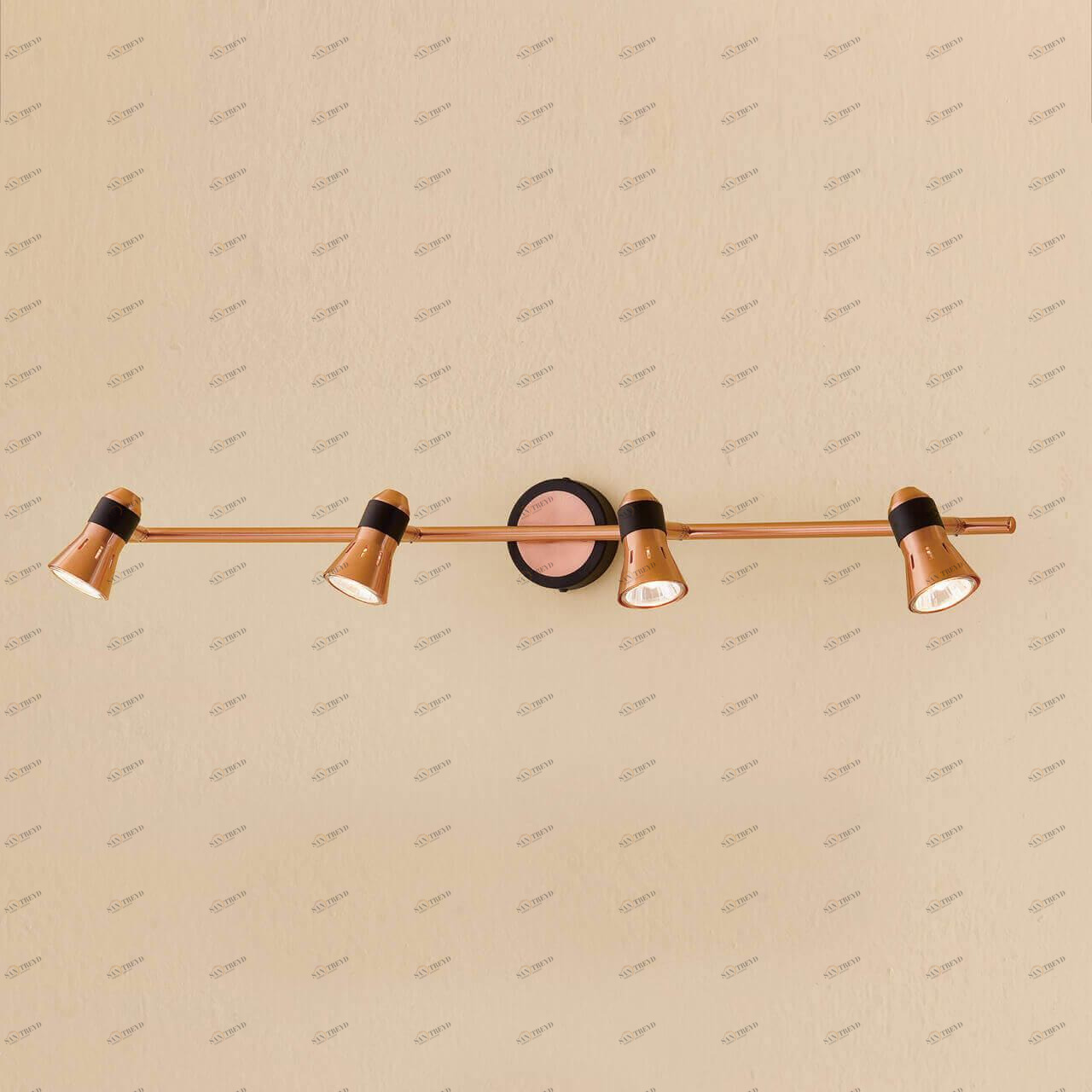 Спот потолочный галогеновый медный "Техно" CL503542 CITILUX ТЕХНО 00-3923880 Медь 