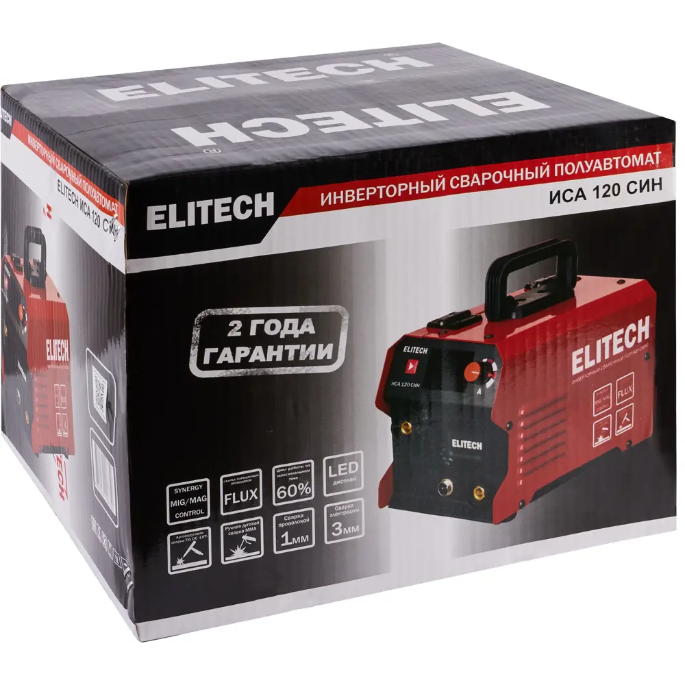 Инверторный сварочный полуавтомат Elitech ИСА 120 СИН с 3 режимами сварки 89372983 STLM-0841820 - Вид №7