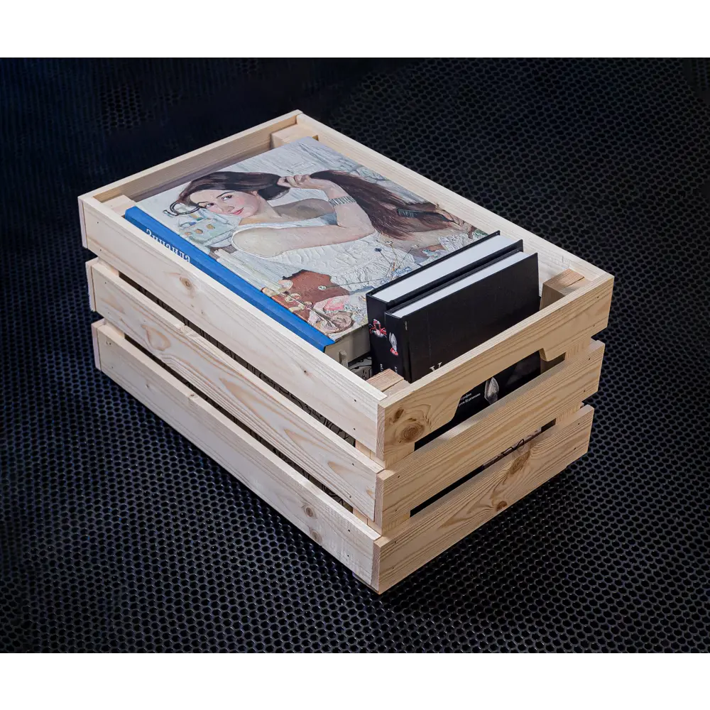 Santreyd Деревянный ящик для хранения 46×30×24 см 87887400 STLM-0076006 - Вид №4