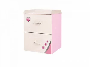 Тумба прикроватная ABC-KING Princess розовый