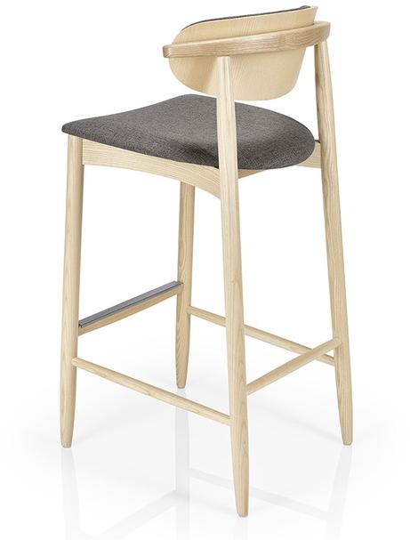 JMS Деревянный стул с подставкой для ног Joanna M958uu - Вид №1