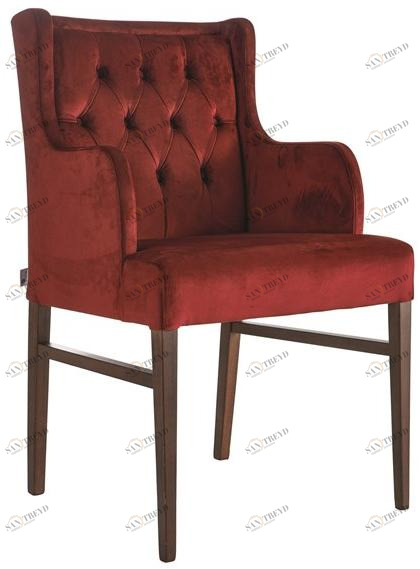 Sedex Стул с мягкой обивкой и подлокотниками Dressy sun-id-1376285