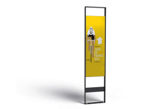 Стальная двухсторонняя доска объявлений для общественных мест