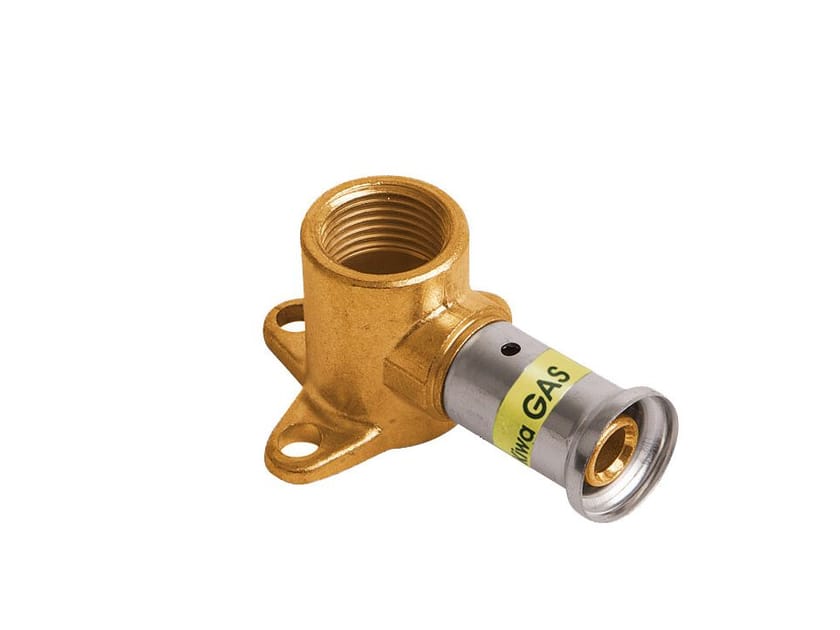 Латунный низкопробный кронштейн для газа Cappellotto фитинги ARCH-00079017