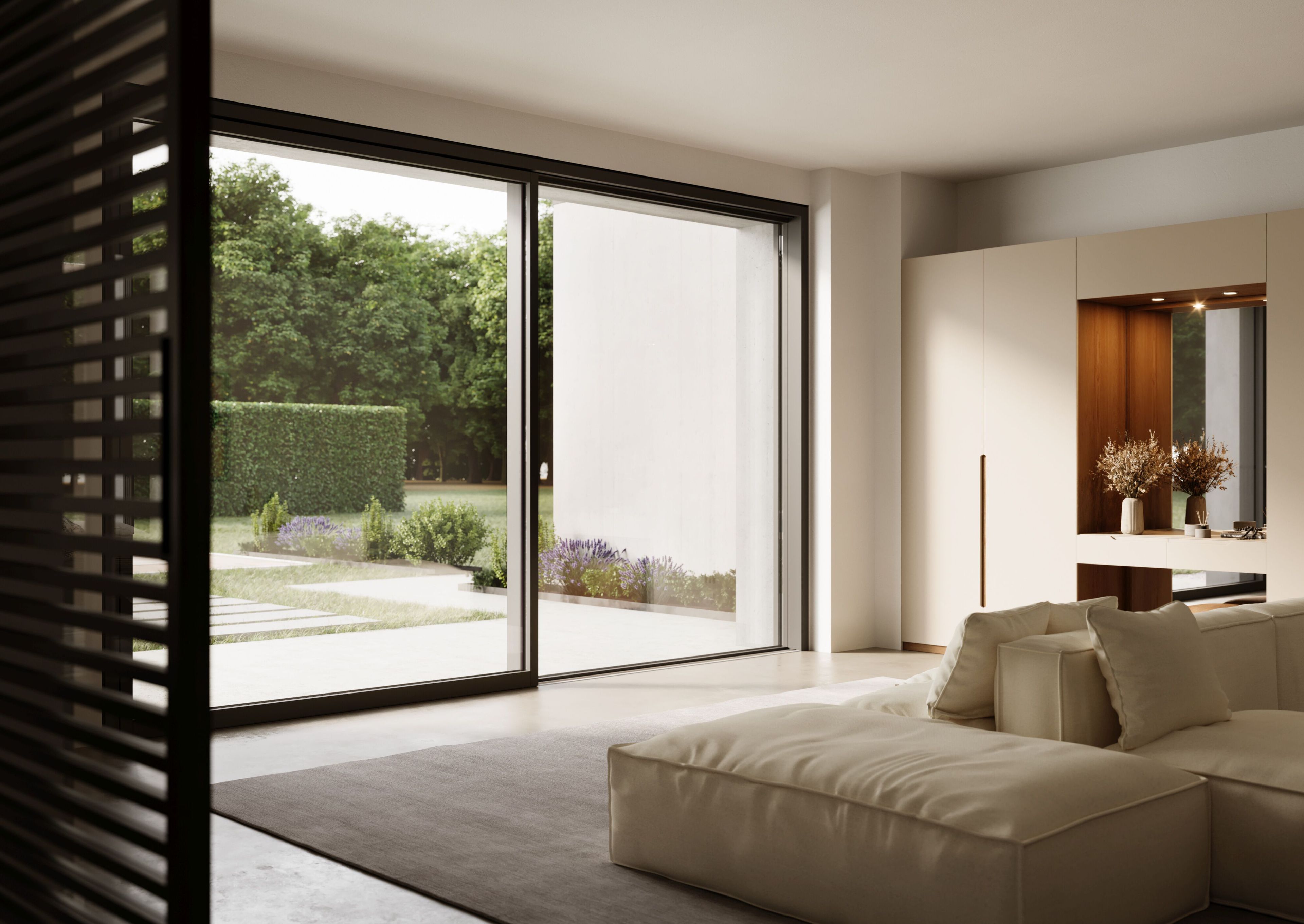 Минимальное деревянное окно-алюминий Impronta BLEND ARCH-00030717 - Вид №7