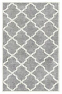Ковер Square Cold Grey 200x280 DOLLY CAPRETS ДИЗАЙНЕРСКИЕ, TRELLIS 155632 Серый
