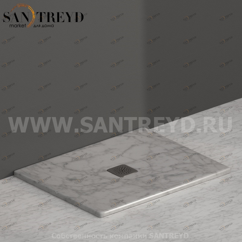 DT072MC Душевой поддон 90x72 керамический Globo Ceramica Globo DOCCIATRE