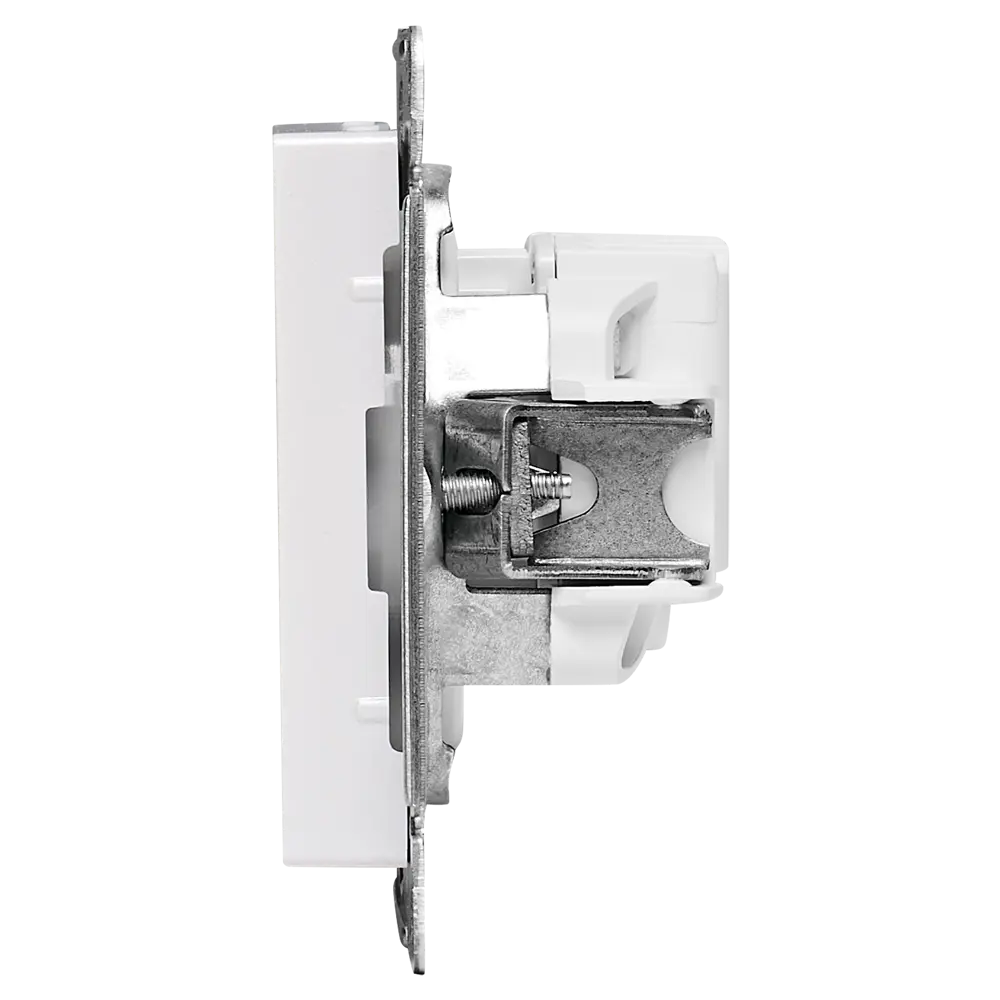 Розетка встраиваемая Systeme Electric AtlasDesign без заземления цвет жемчужный 89457348 STLM-2027441 - Вид №3