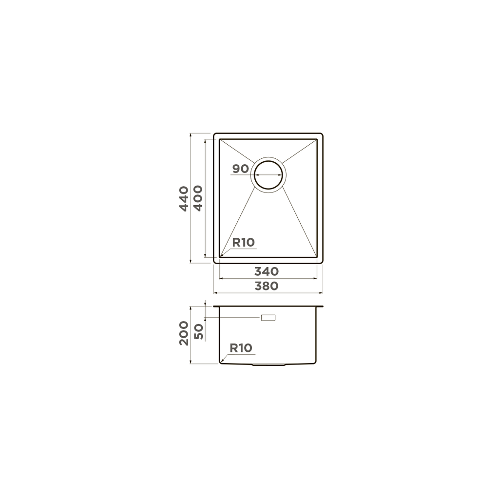 Кухонная мойка Taki 38-U/IF IN OMOIKIRI 4973043 - Вид №5