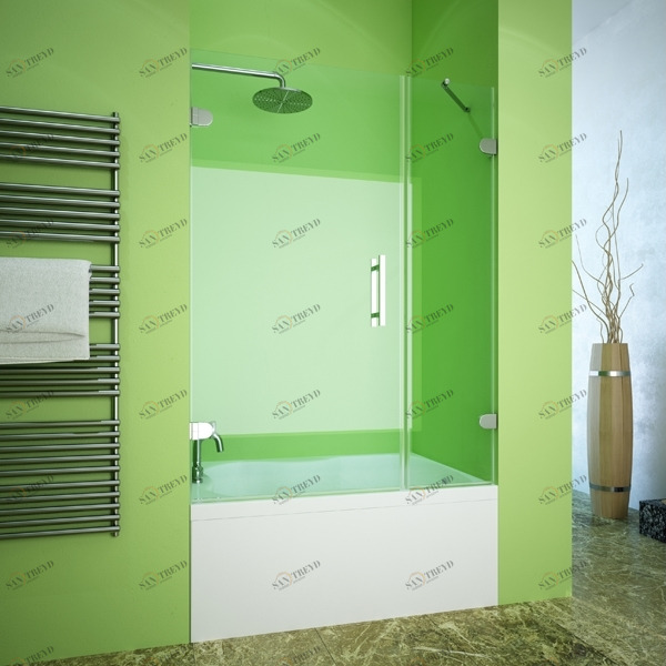 130X150GV002B Душевое ограждения на борт вынны GUTEWETTER Германия LUX