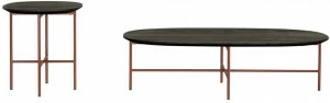Tacchini Овальный деревянный журнальный столик