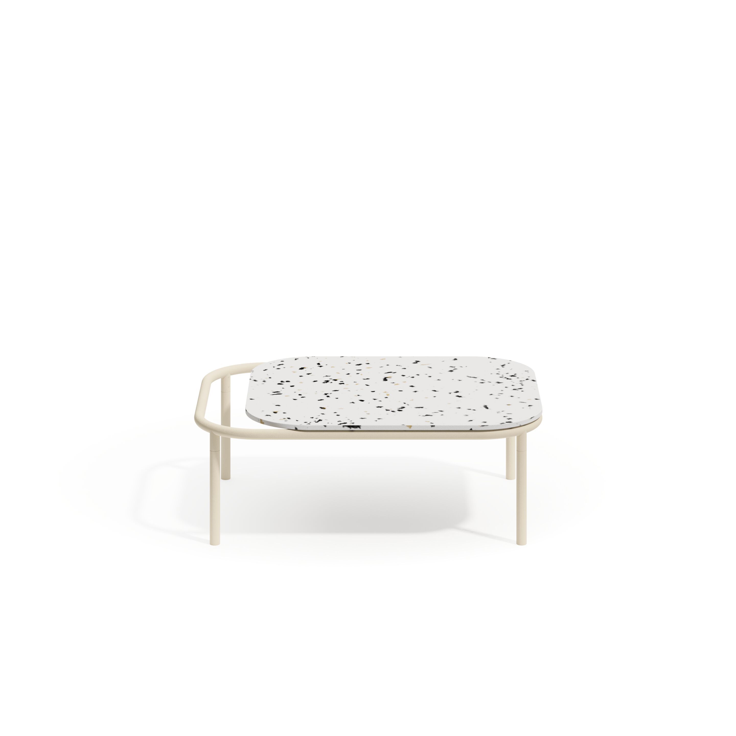 Прямоугольный садовый столик из переработанного алюминия и пластика Joyf пустыня ARCH-00078292 - Вид №12