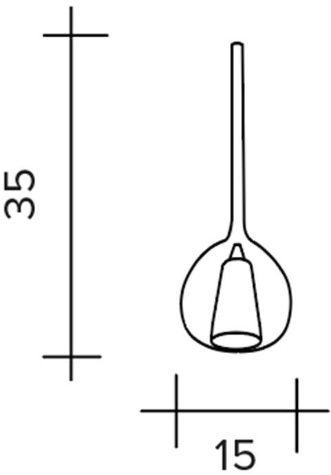 Urban Подвесной светильник из боросиликатного стекла Beba 1730.-.-- - Вид №16