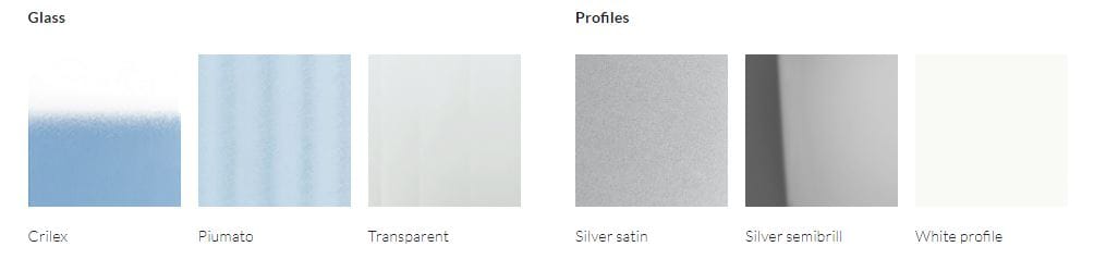 Раздвижная стена для ванны ARBLU Меркурий ARCH-00085684 - Вид №2