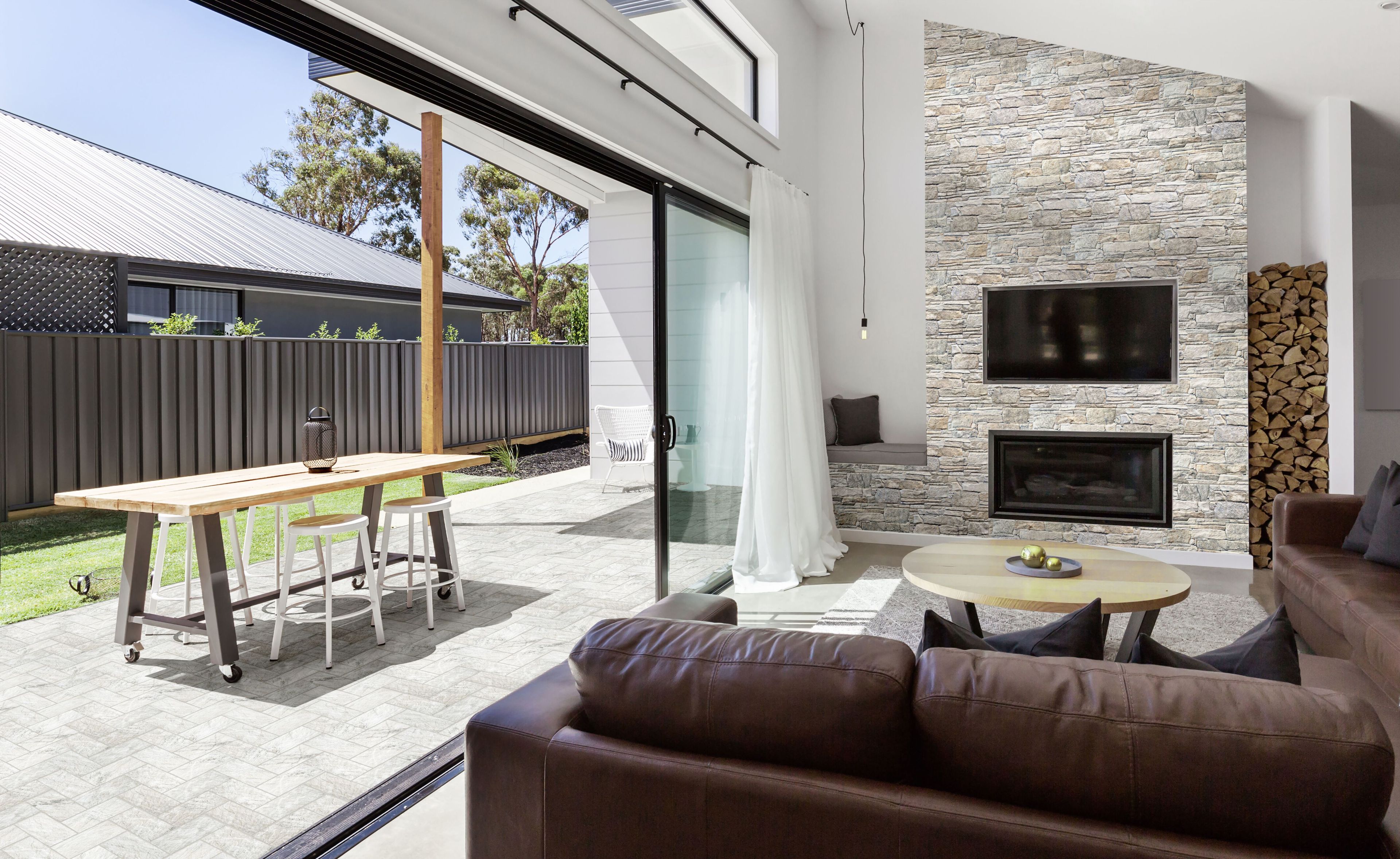 Пол / облицовка керамогранита с эффектом камня KERADOM NATIVA ARCH-00102493 - Вид №52