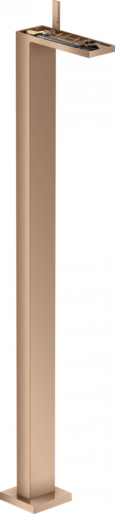 47042300 Смеситель для раковины, однорычажный, напольный, со сливным гарнитуром, без тарелки, AXOR MYEDITION 