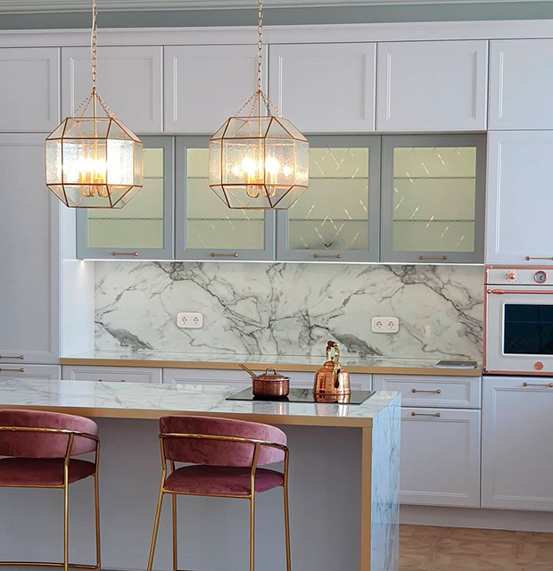 Столешницы для кухни - Мрамор бианко LIGRON LIST403 318 - Вид №33