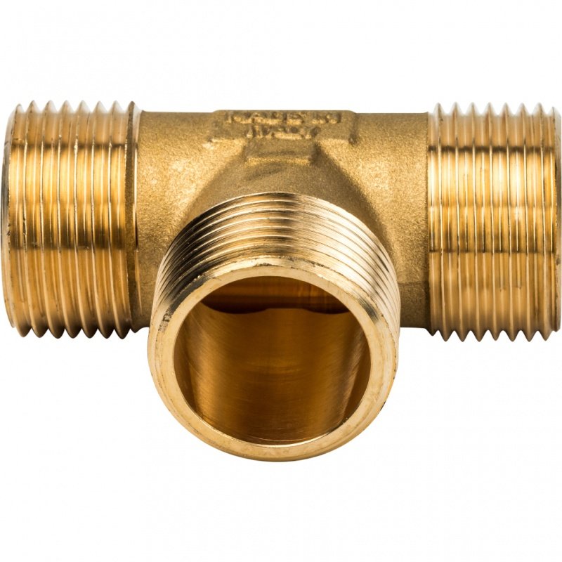 Тройник НР 1" латунь STOUT SFT0017000111 - Вид №1