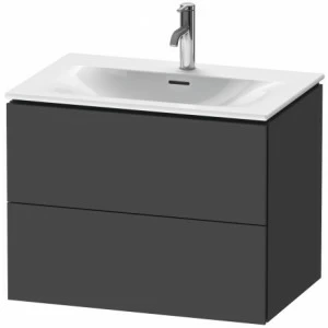 LC630604949 L-Cube Тумбочка подвесная Графит матовый, декор