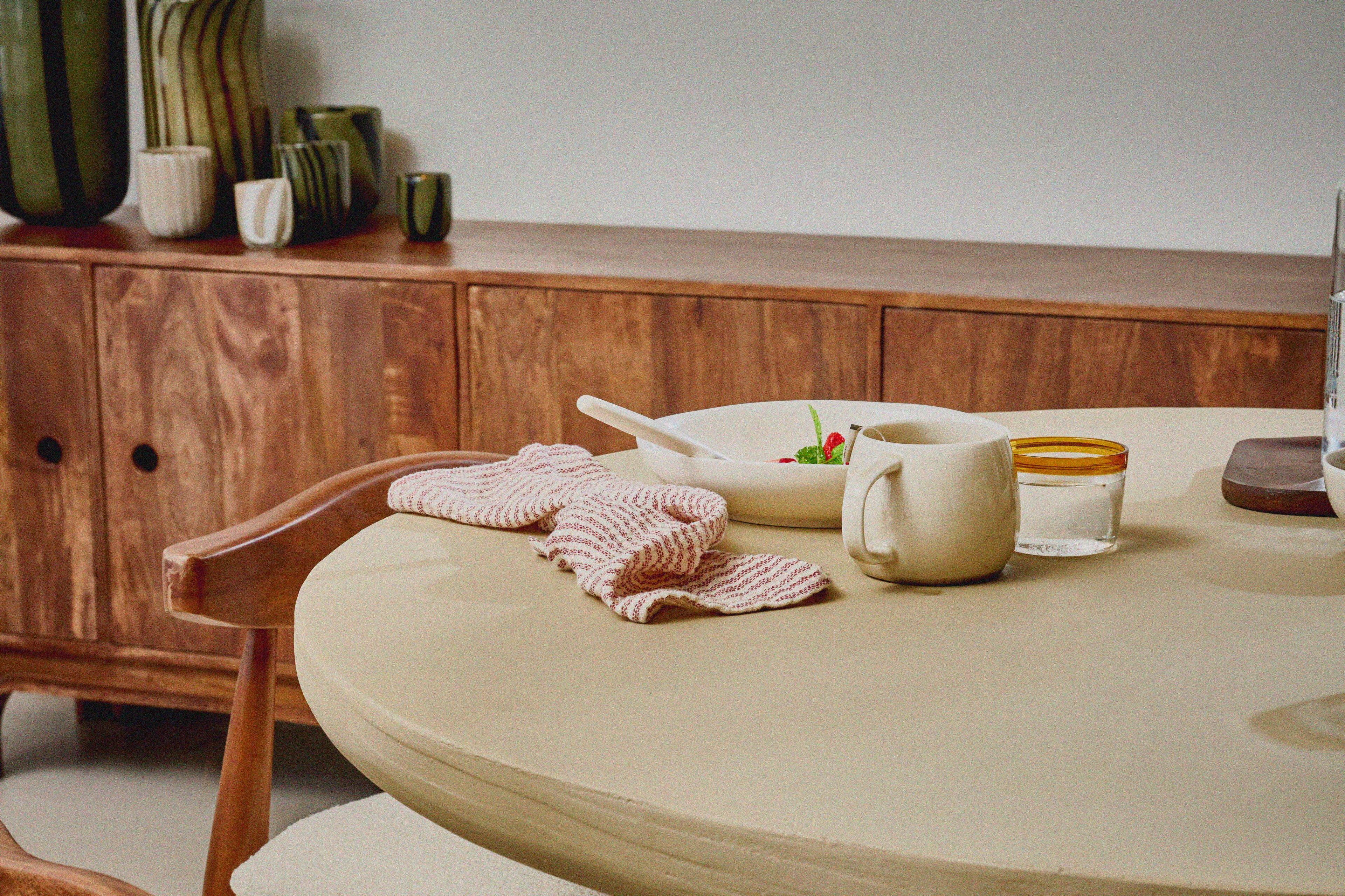 Круглый гипсовый стол POMAX Piaspro ARCH-00055734 - Вид №4