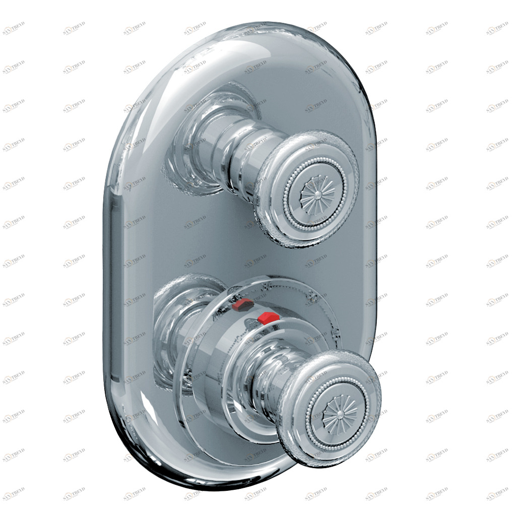 C36-2R21 C36-2R21 Комплект овальной накладки ДРАГОЦЕННОСТЬ Cristal & Bronze BIJOU 