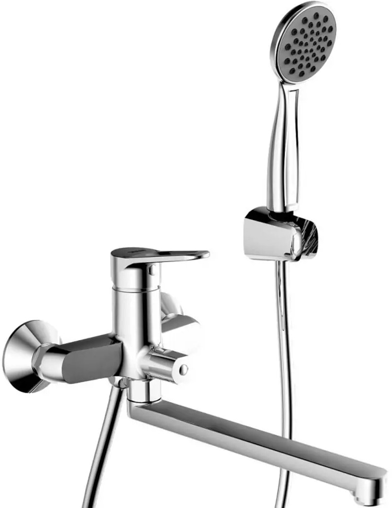 93774128 Смеситель для ванны Bravat Eco F6111147C-LB STLM-0996400