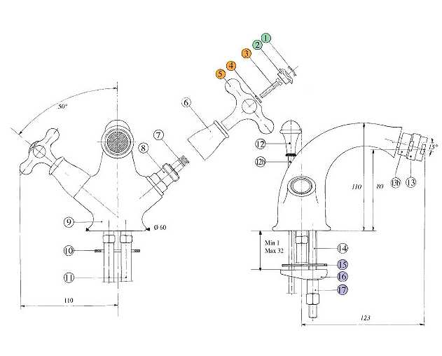 801920KK21 Смеситель Bandini Classic Santreyd - Вид №1