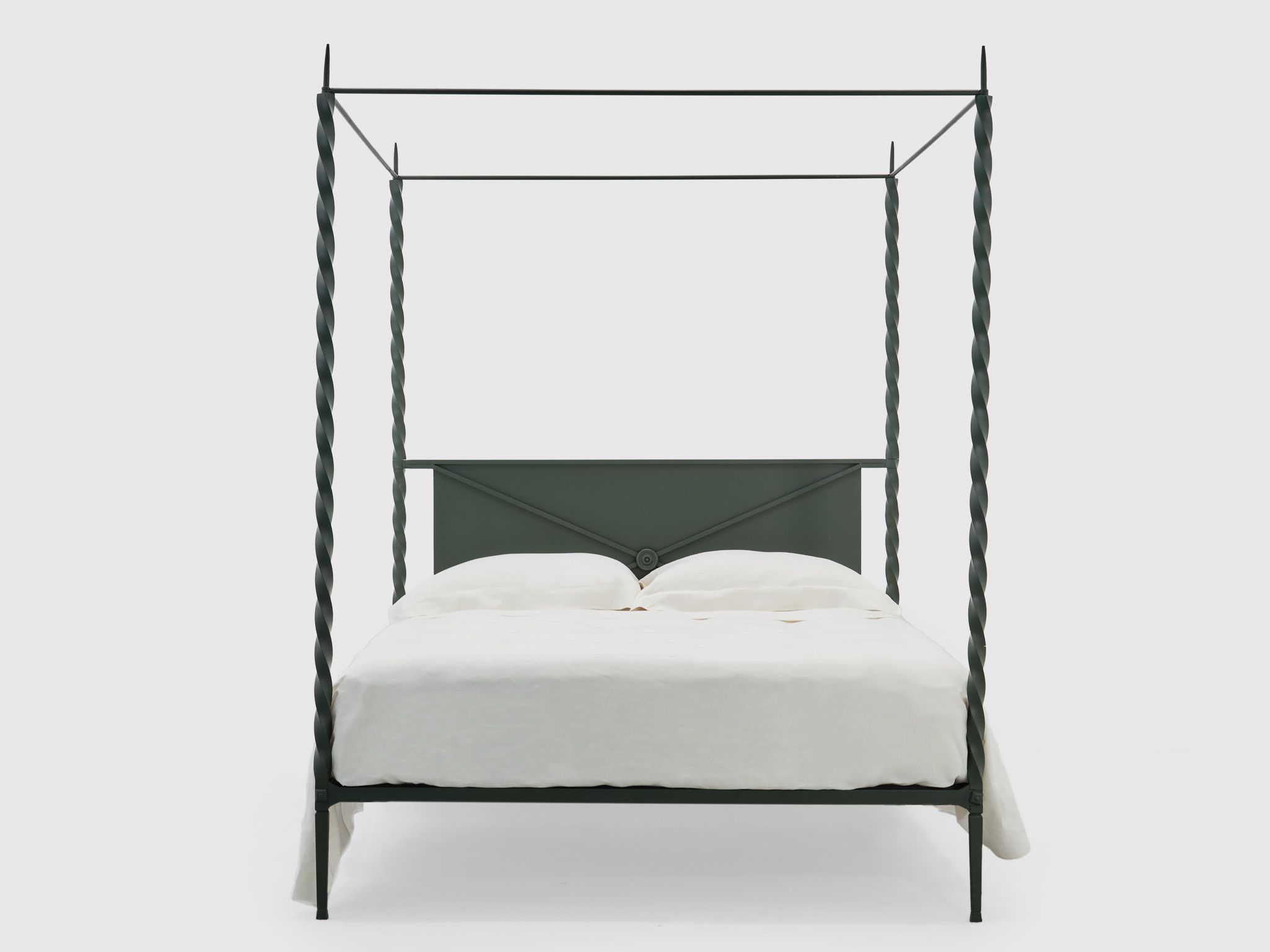 Двуспальная кровать из кованого железа с балдахином Lispi RITO ARCH-00050245 - Вид №11