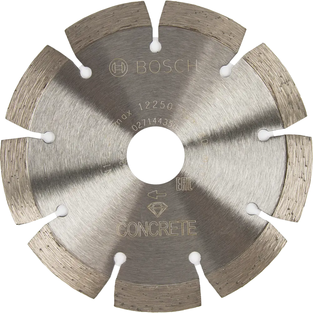 Диск алмазный по бетону Bosch Standard for Concret 2608602197 сегментный 125x22.2x2 мм 82136711 STLM-2062869 BOSCH PROFESSIONAL  - Вид №1