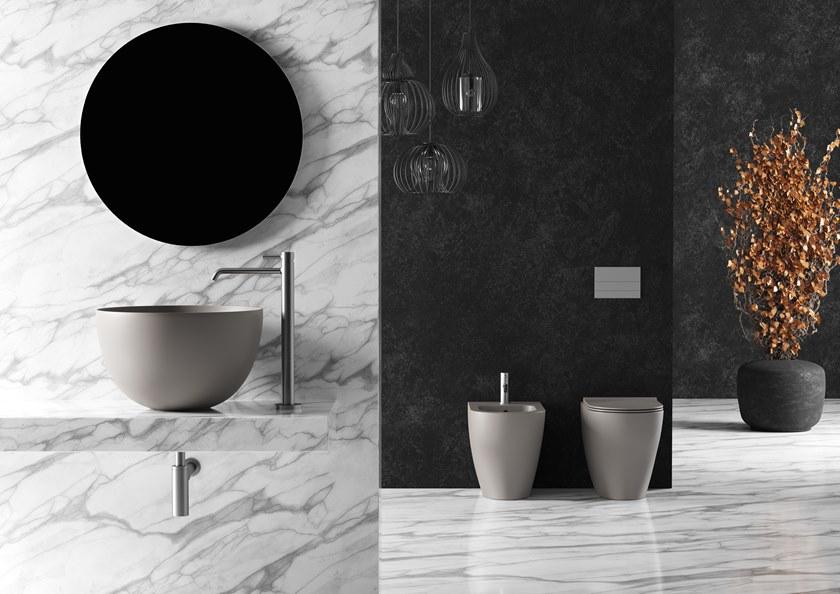 32180101,32160101 Накладная раковина на столешницу  овальная Alice Ceramica UNICA - Вид №6