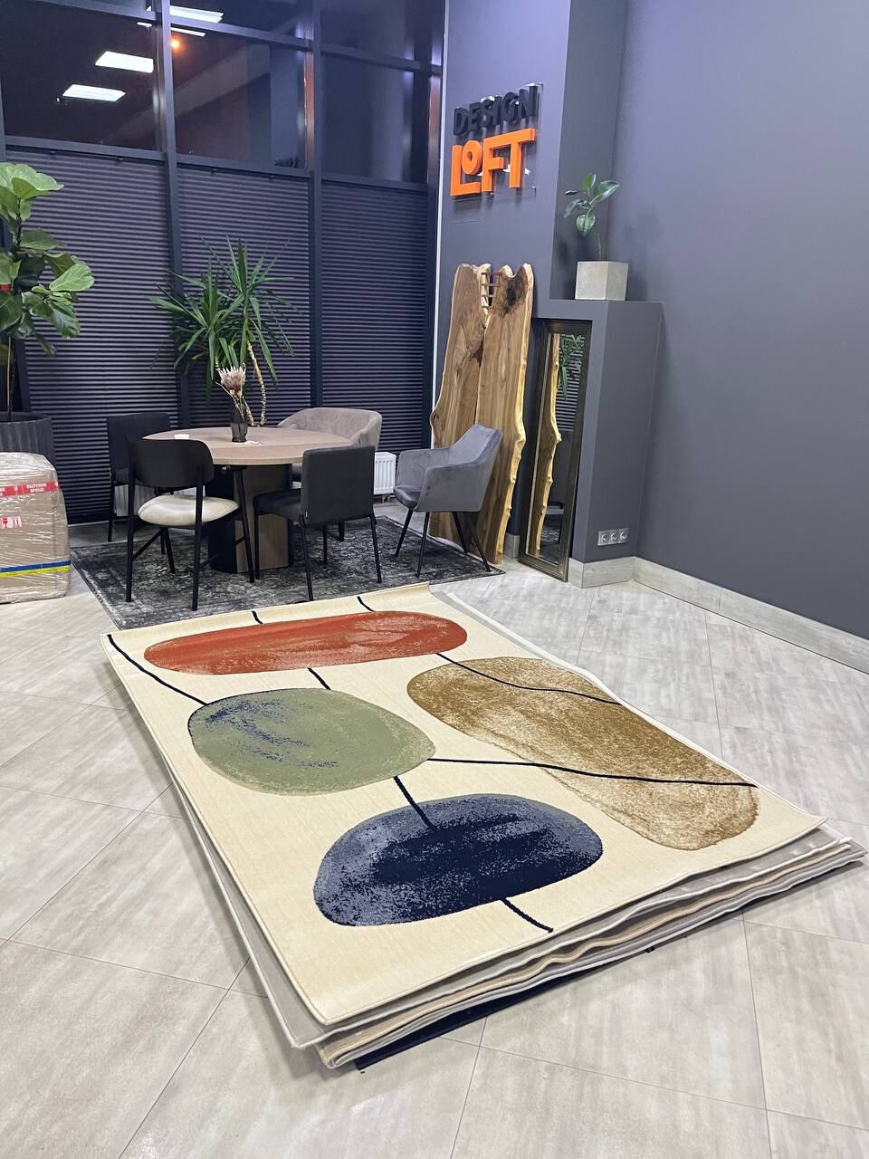 Прямоугольный ковер из полипропилена Shishka Project SEA GLASS ARCH-00089149 - Вид №6