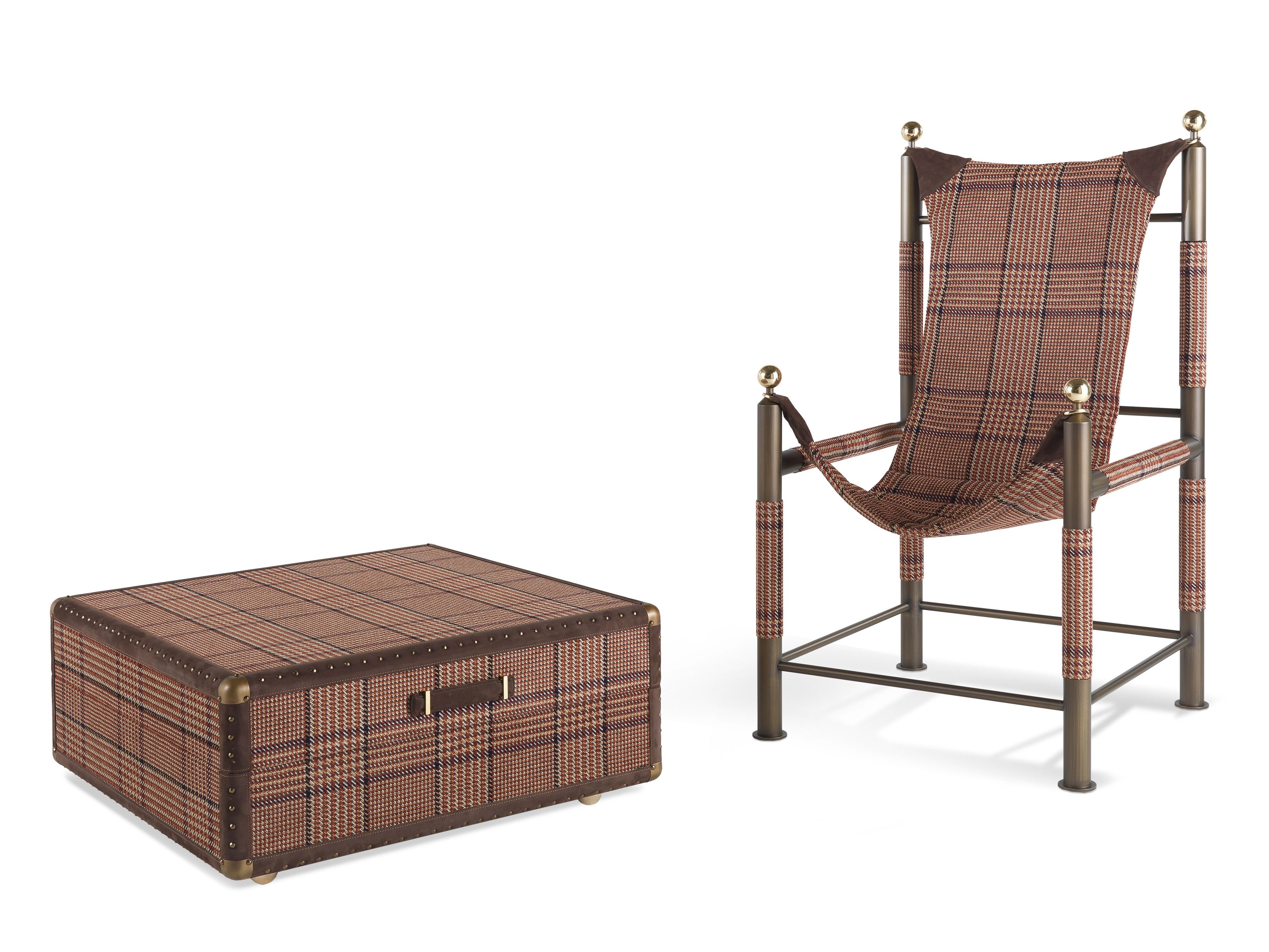 Тканевое кресло с подлокотниками ETRO Home Interiors ARCH-00035220 - Вид №9