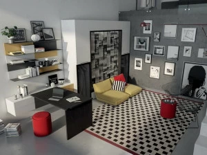 TUMIDEI Оборудованная стенка с раскладной кроватью Alcova light