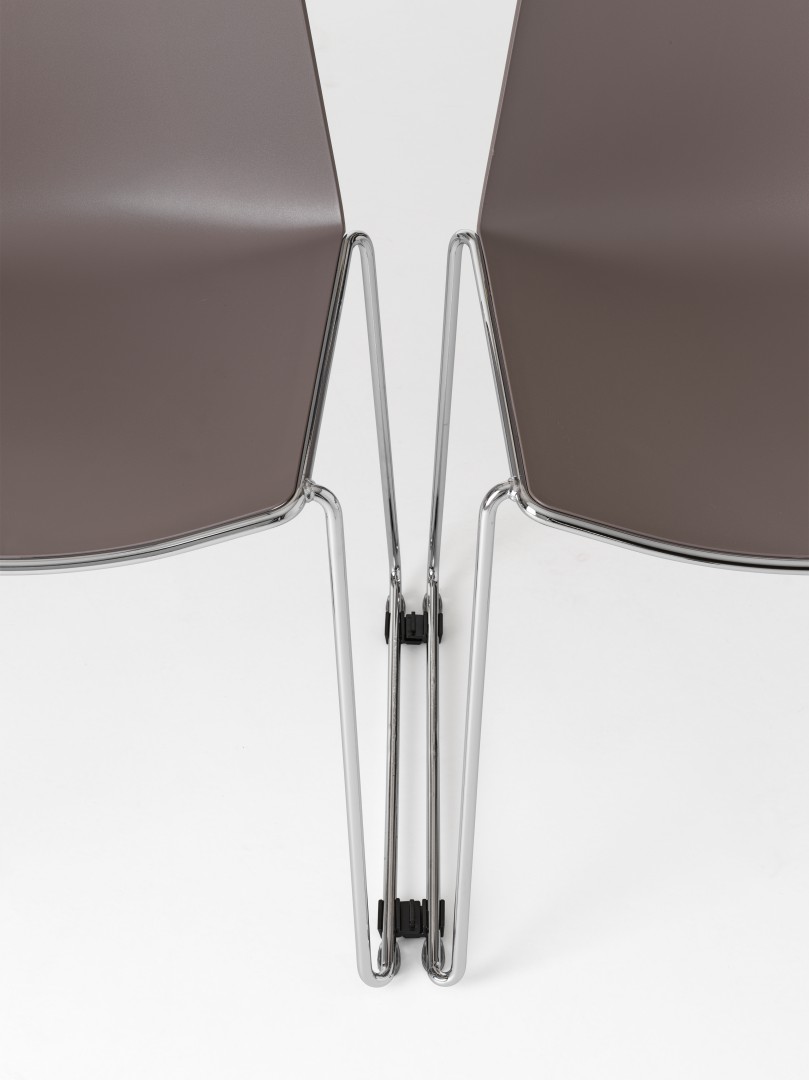 Cuba 622 Стул со стальным каркасом салазок. Полипропиленовая оболочка. Et al. Cuba - Вид №3