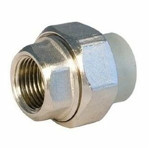 Муфта FV-PLAST с переходом на металл разьемная с ВР 20х1/2"