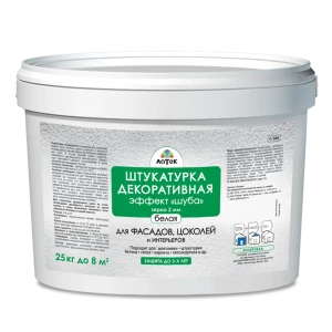 Штукатурка декоративная Латек «Шуба» 2, 25 кг 18817300 STLM-2162083