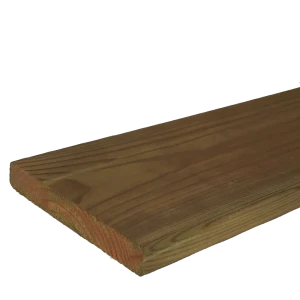 Планкен импрегнированный 20x140x3000 мм хвоя прямой с фаской угла