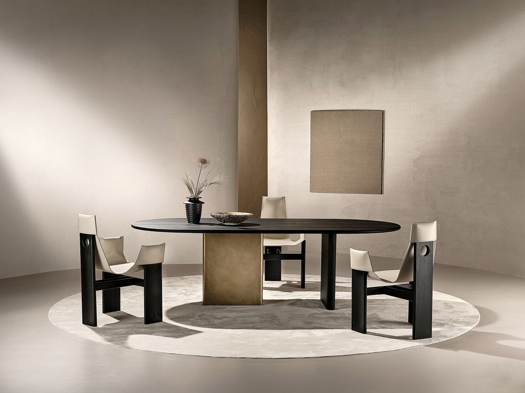 Овальный обеденный стол Naturedesign Главная ARCH-00063869 - Вид №1