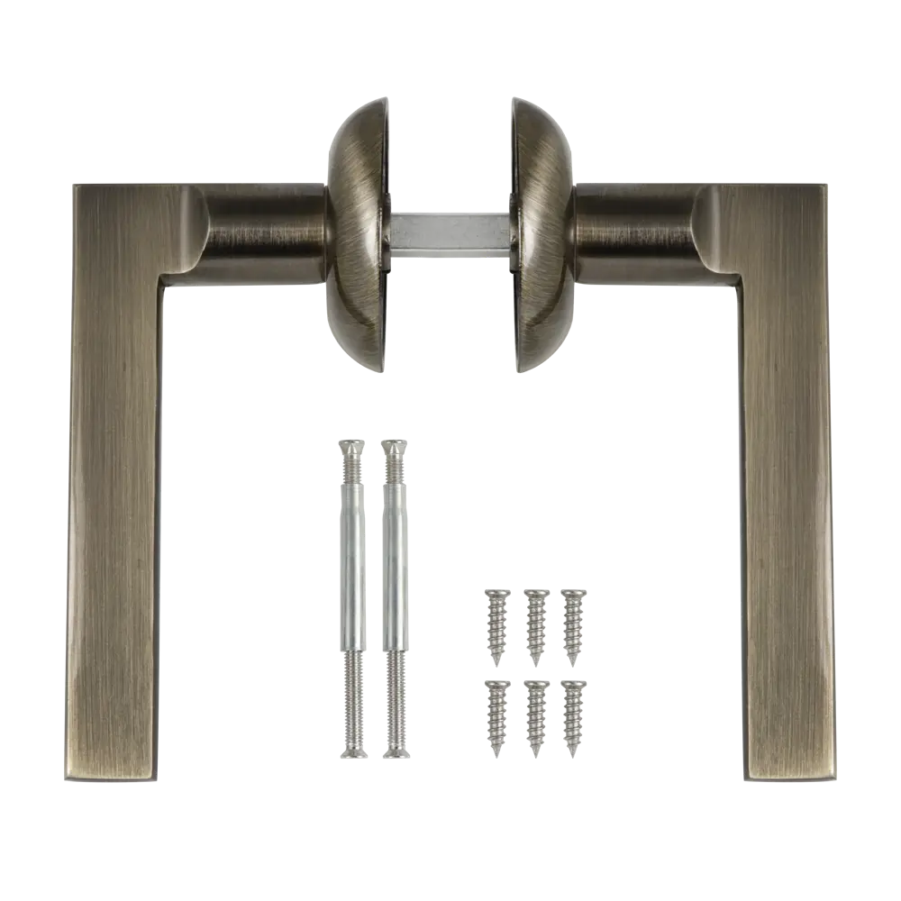 Дверные ручки EDSON EDS-203H-R1 бронза для межкомнатных дверей 85167570 STLM-0059313 - Вид №1