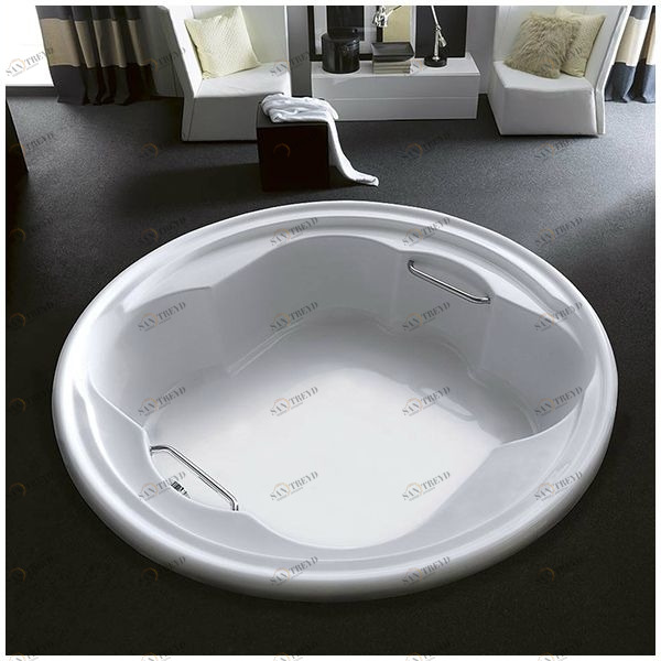 Ванна Gruppo treesse Perla V6691 белая круглая большая свободностоящая VTLV6691