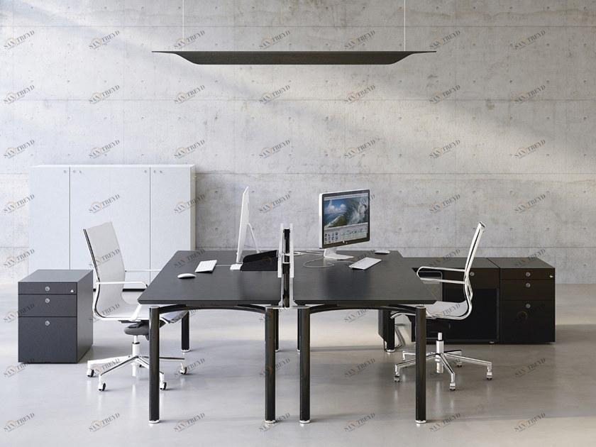 FANTONI Прямоугольный рабочий стол из дерева Mèta Meta sun-id-1371809