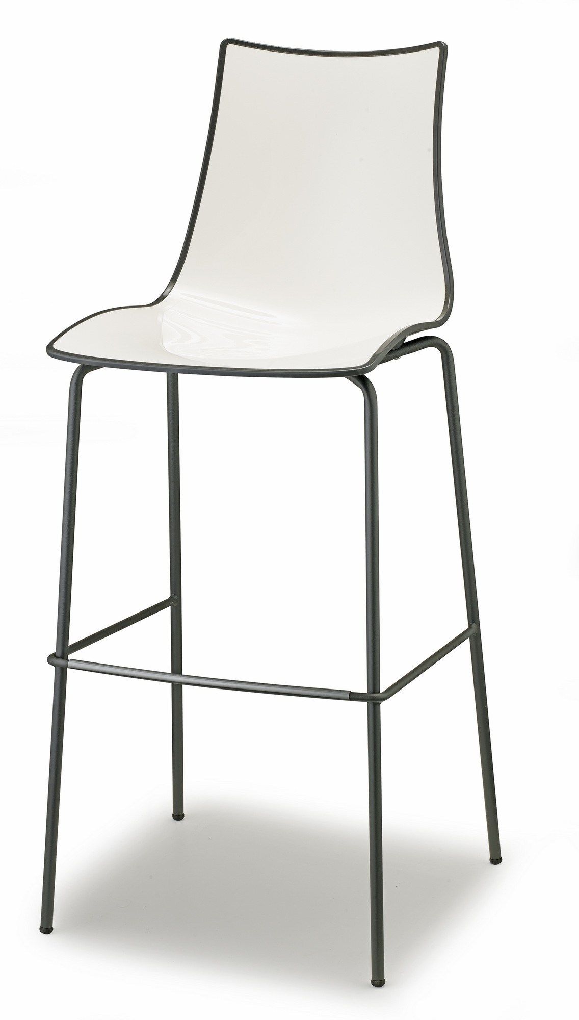 Высокий стул из полимера S-CAB Zebra ARCH-00087150 - Вид №8