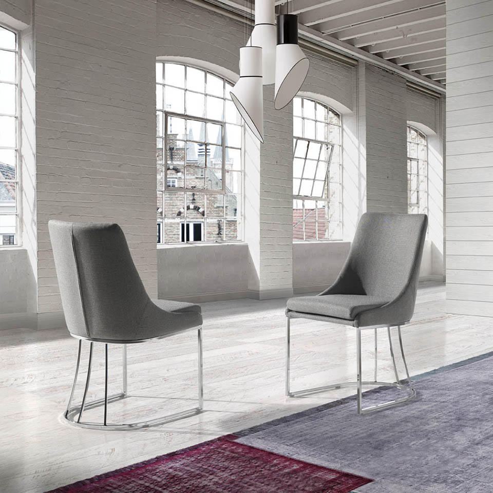 Стул F3185 от Angel Cerda ANGEL CERDA  148286 Серый  - Вид №1