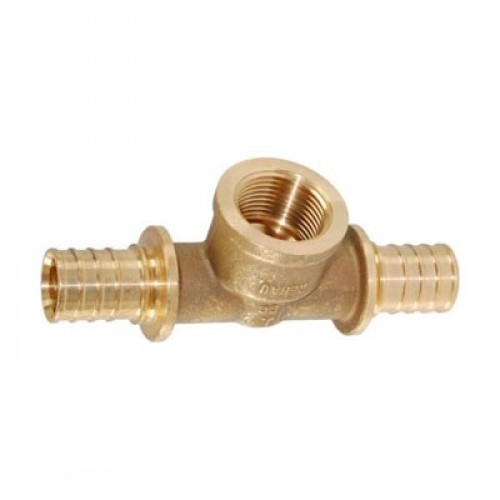 Тройник В надвижной бронза REHAU 25x3/4"x25 456296