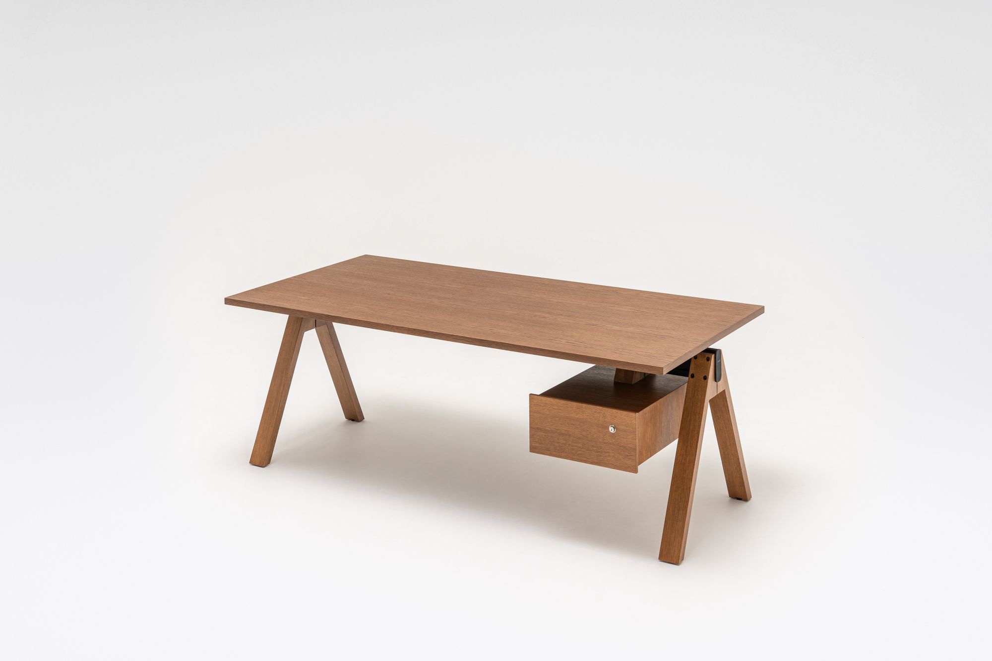 Деревянный секционный прямоугольный стол с ящиками MDD Viga ARCH-00112649 - Вид №3