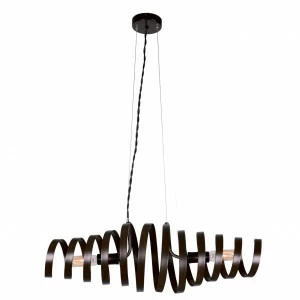 Люстра дизайнерская Achieve черная 10153-2L SUPERNW FANTASY 056677 Черный