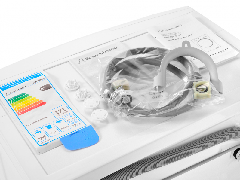 1281039 Стиральная машина Schaub Lorenz SLW MC6133 белый STDN-0051082 - Вид №11