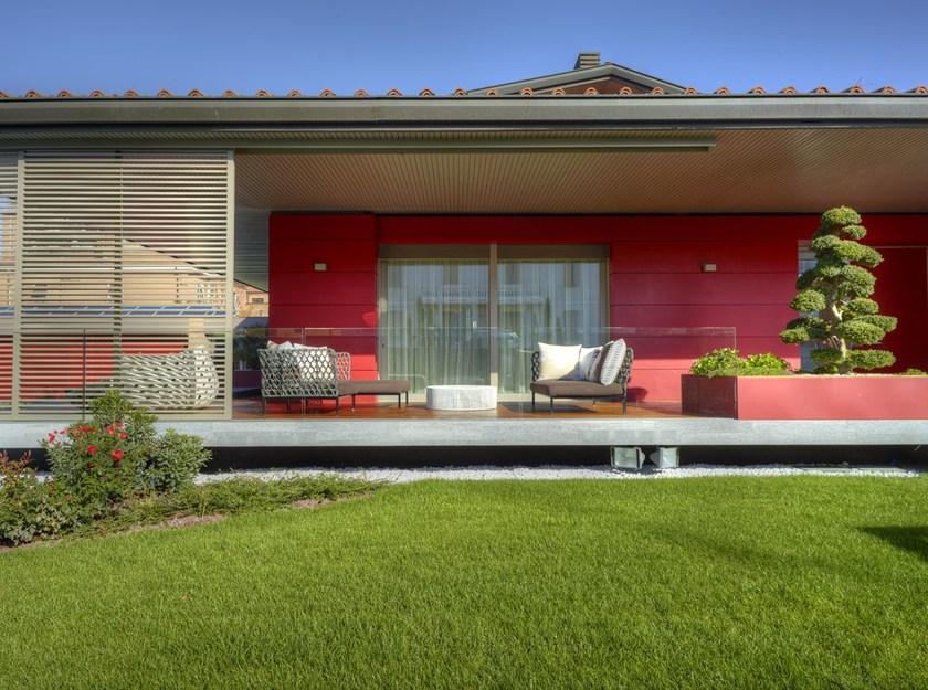 CARMINATI SERRAMENTI Раздвижной деревянный навес Frangisole sun-id-1383263 - Вид №1