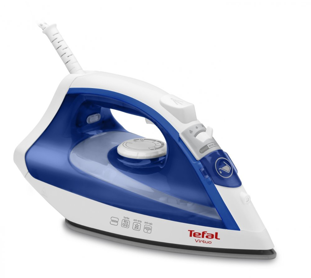 FV1711E0 Утюг электрический бытовой с пароувлажнителем Tefal Santreyd 